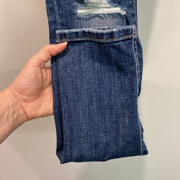 JOE'S THE SKINNY mid-Rise Distressed Skinny Jeans Size 26 - Picture 8 of 15